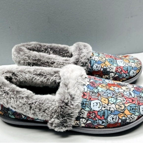 Skechers “Bobs” Memory Foam Pooch Parade Shoes Slippers Size 9.5 New in Box - Picture 5 of 6